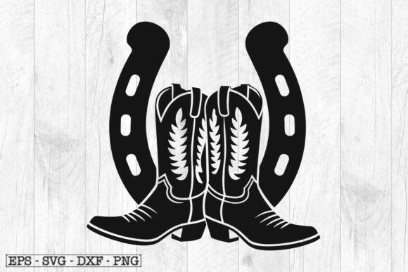 Cowboy Boots SVG: A Western Embroidery Design for Real Projects