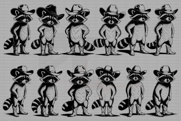 Funny Raccoon Cowboy Western SVG Bundle Review for Real Projects