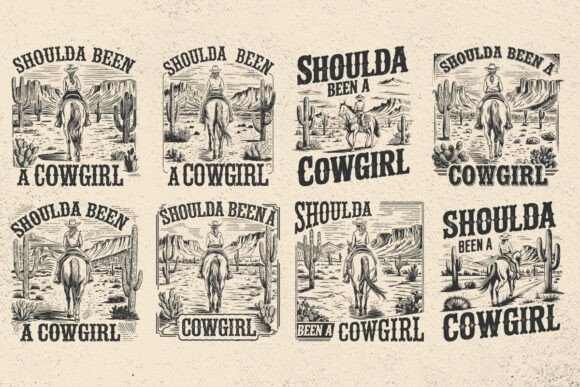 Shoulda Been a Cowgirl Horse Western SVG Review