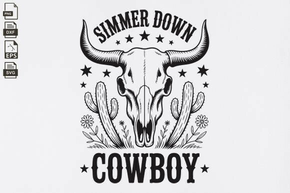 Simmer Down Cowboy: A Versatile Embroidery Design for Real Projects